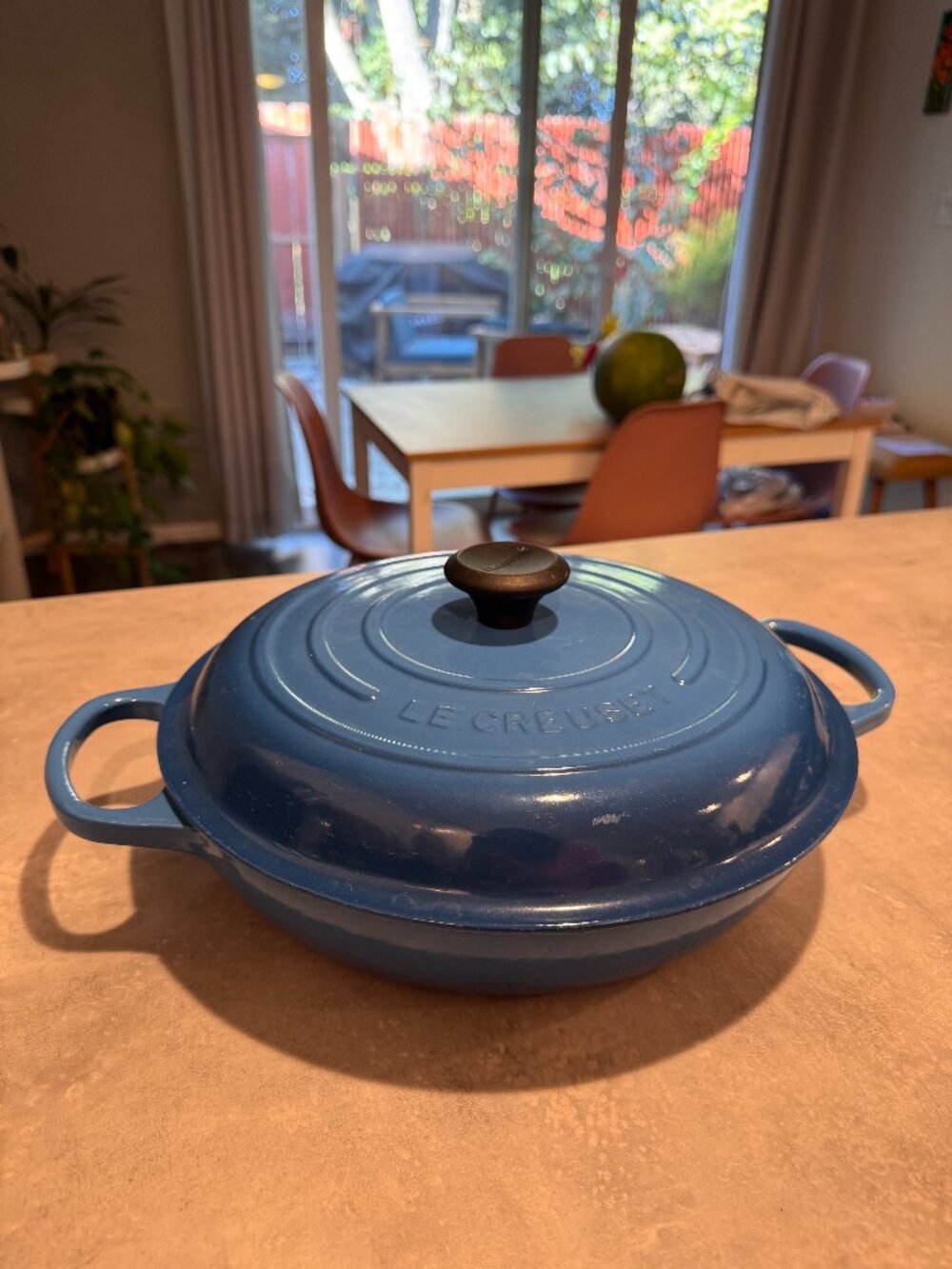 Le Creuset 30 Round Braiser Dutch Oven in Marsielle